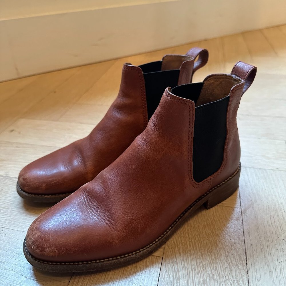 Madewell Leather Chelsea Boot